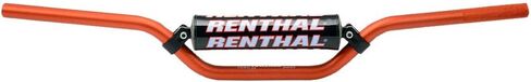 Renthal Aluminium 7/8 "Handlebar KTM 65SX Mini Racer Bend Orange for Yamaha YZ80 1974-2001 in Saudi Arabia