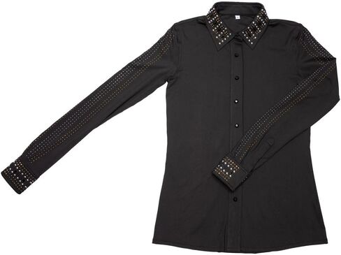 شنايدرز السيدات سارة كريستال ويسترن شيرت | تفاصيل حجر الراين الفوار | 4 اتجاهين للراحة in Kuwait