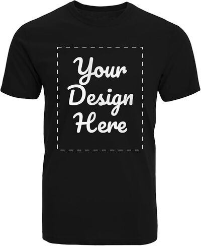 GotPrint Men Customized T Shirts, Personalized Shirt, Customize Your Own Design T-Shirt, Custom Tee Shirt Design in Saudi Arabia