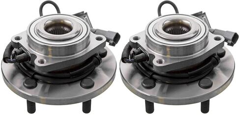 Autoshack Wheel Bearing Hub and Assemblys مع مجموعة من 4 بديل من 4 أمامي وخلفي لعام 2008-2011 Chrysler Town & Country 2008-2011 Dodge Grand Caravan 2009-2011 VW Routan V6 FWD 5-LUG HB36275PKG in Saudi Arabia