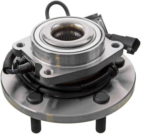 Autoshack Wheel Bearing Hub and Assemblys مع مجموعة من 4 بديل من 4 أمامي وخلفي لعام 2008-2011 Chrysler Town & Country 2008-2011 Dodge Grand Caravan 2009-2011 VW Routan V6 FWD 5-LUG HB36275PKG in Saudi Arabia