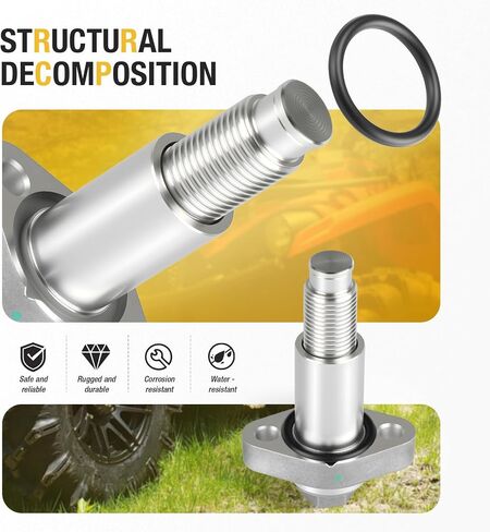 Aluminum Timing Chain Tensioner & O-Ring For Can-Am Commander Maverick Outlander Renegade 800 850 1000 400 450 500 570 650 420236510 in Saudi Arabia