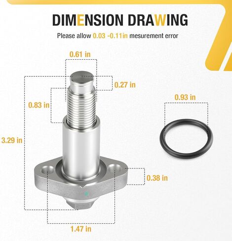Aluminum Timing Chain Tensioner & O-Ring For Can-Am Commander Maverick Outlander Renegade 800 850 1000 400 450 500 570 650 420236510 in Saudi Arabia
