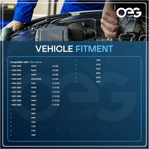 OEG Parts New Adptionator متوافق مع John Deere 7630 7730 7830 7930 8130 8230 8330 8430 9530 RE210793 ، RE555751 ، SE501834 ، 0124625029 ، ABO0433 ، 40024097 in Saudi Arabia