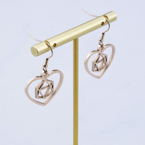Dice Jewelry Dungeons and Dragons Dungeon Master Inspired Earrings Necklace Gift for DND Gamers in Kuwait
