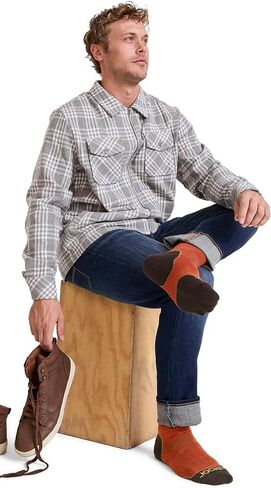 جوارب الرجال جوارب الرجال الذين صنعوا في أمريكا* Light Merino Wool Heaking Crew Sock in Saudi Arabia