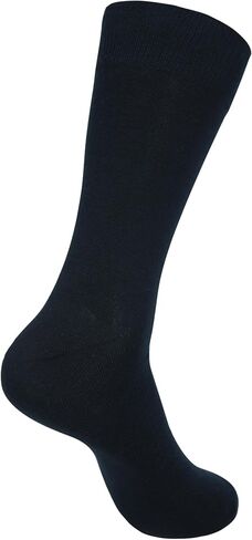 Rasavi Men's Dress Socks, Pack Of 3, Trouser Breathable Business Professional Formal Wear | Everyday Sock | Solid Colors in Saudi Arabia