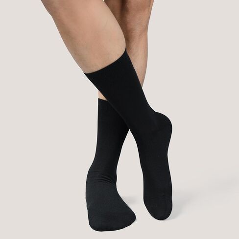 Rasavi Men's Dress Socks, Pack Of 3, Trouser Breathable Business Professional Formal Wear | Everyday Sock | Solid Colors in Saudi Arabia