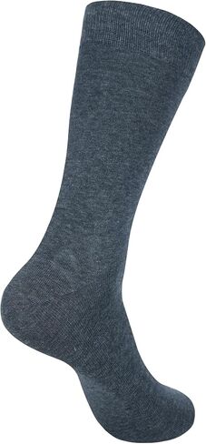 Rasavi Men's Dress Socks, Pack Of 3, Trouser Breathable Business Professional Formal Wear | Everyday Sock | Solid Colors in Kuwait