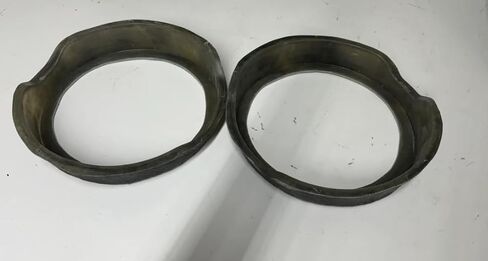 Harley bagger 10" Audio rings for saddlebags compatible from 1997-2023 touring models streetglide roadglide roadking in Saudi Arabia