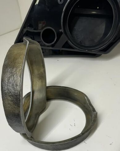 Harley bagger 10" Audio rings for saddlebags compatible from 1997-2023 touring models streetglide roadglide roadking in Saudi Arabia