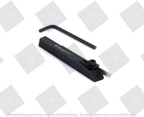 Mini Cut Off Parting Tool Holder for Unimat, Seig, Emco, Proxxon's, Grizzly Small Lathes ((Shank 6 mm w/ 4 Spare Blades)) in Saudi Arabia