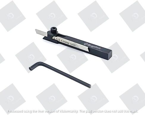 Mini Cut Off Parting Tool Holder for Unimat, Seig, Emco, Proxxon's, Grizzly Small Lathes ((Shank 6 mm w/ 4 Spare Blades)) in Saudi Arabia