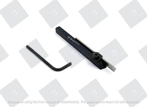 Mini Cut Off Parting Tool Holder for Unimat, Seig, Emco, Proxxon's, Grizzly Small Lathes ((Shank 6 mm w/ 4 Spare Blades)) in Saudi Arabia