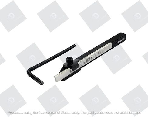 Mini Cut Off Parting Tool Holder for Unimat, Seig, Emco, Proxxon's, Grizzly Small Lathes ((Shank 6 mm w/ 4 Spare Blades)) in Saudi Arabia