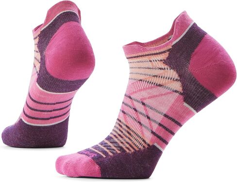 Smartwool Women's Run Zero Cushion Stripe Low Ankle Socks in Kuwait