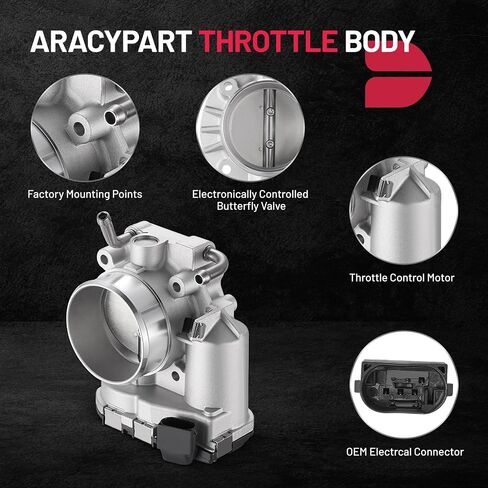 BDFHYK Throttle Body Assembly Compatible with Dodge Attitude 2012-2014, Hyundai Accent 2012-2019, Hyundai Veloster 2012-2017, Kia Rio 2012-2018 Replaces 35100-2B300, 35100-2B320, 35100-2B340 in Saudi Arabia