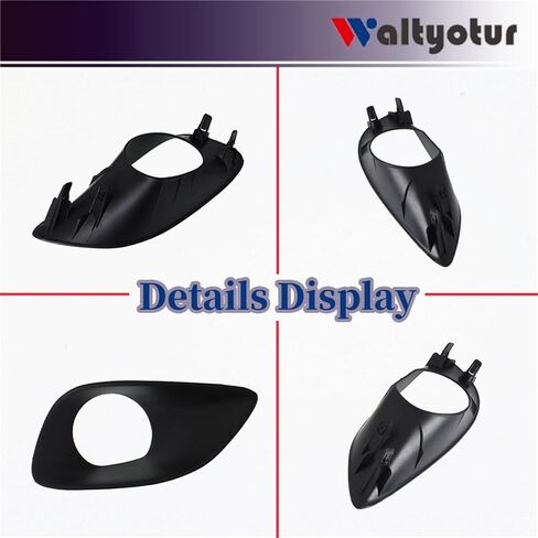 Pair Clear Bumper Lamps Driving Fog Lights+Switch Replacement for Yaris 4Dr 2006 2007 2008 in Saudi Arabia