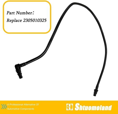 2305010325 Engine Coolant Hose Compatible with Mercedes-Benz SL500 Base 5.0L 2003-2006 SL55 AMG 5.5L 2003-2008 230-501-03-25 in Saudi Arabia