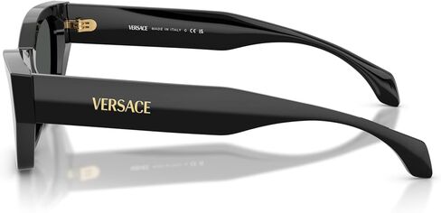 Versace Woman Sunglasses Frame Havana Tortoise Frame ، عدسات رمادية داكنة ، 53 ملم in Kuwait