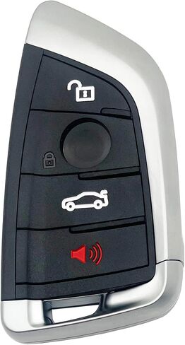 4 Buttons Replacement Key Fob Cover fit for BMW X1 X2 X3 X5 X6 M5 M6 M40i X5M 1 2 5 6 7 Series 530i 320 325I Keyless Entry Key Fob Shell in Saudi Arabia