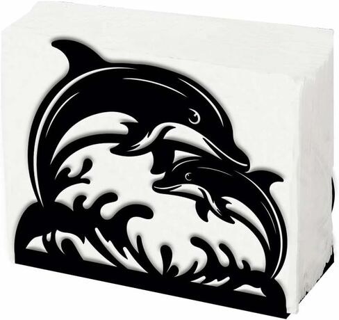 SUPERDANT Peacock Napkin Holder for Tables Animal Iron Napkin Holder Openwork Design Napkin Holders Peacock Napkin Stand Practical Decoration for Kitchen Countertop Restaurant in Saudi Arabia