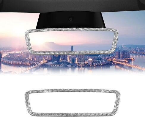 2025 Tesla 3/Y Exclusive Sparkling Imitation Diamond Steering Wheel Decoration (Steering Wheel Decoration) in Kuwait