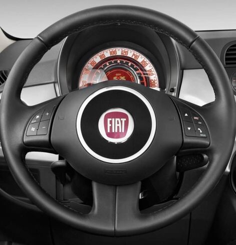 Gsinnerlink *FITS 500 Steering Wheel Repair Fiat 500 Automobile by Decal USA Steering Wheel Control Push Button Decals Peeling Worn FLAKING Buttons 100% Guaranteed Made in USA! in Saudi Arabia
