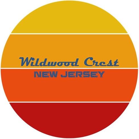 CafePress New Jersey Wildwood Crest Rectangle Car Bumper Magnet in Saudi Arabia