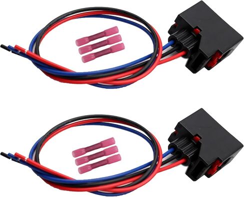 2pcs موصل الإيقاف/الأضواء الإيقاف 3-way متوافق مع RAM 2500 2011-2018 2AME77414A تسخير الأسلاك الأسلحة الخفي 5160365AG 4857327AB 5116238AB in Saudi Arabia