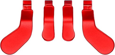 4 Pcs Elite 2 Core Controller Paddles for Xbox One Elite Series 2, Elite Control Paddles for Xbox One Elite, Elite Controller Metal Paddles for Xbox One Elite Series 2 (Red) in Saudi Arabia