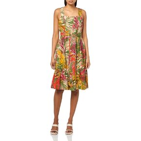 Anne Klein Women's Square Nk Classic Tiered Dress in Kuwait