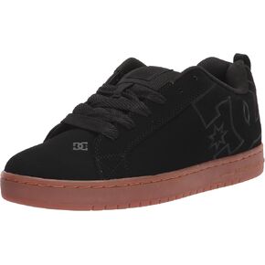 DC Men's Court Graffik Se Xe Skate Shoe ، رمادي/أسود/رمادي ، 11 in Kuwait