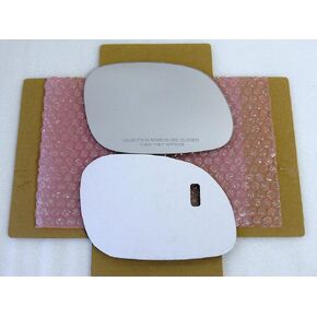 New Mirror Glass with Full Size Adhesive for 2014-2019 Kia Soul Passenger Side View Right RH in Kuwait