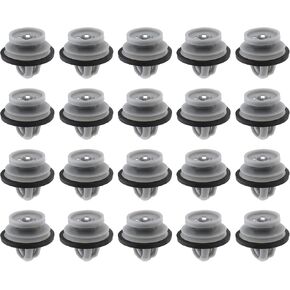 20pcs مقاطع صب الباب السفلى LR112137 متوافقة مع Defender Range Rover Evoque Door Door Door Door Trim Retainers Clips Plastic in Kuwait