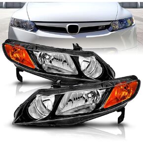 المصابيح الأمامية الهالوجين البديلة amerilite jdm black prespons in Saudi Arabia