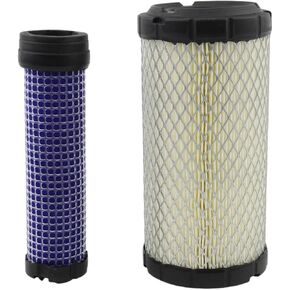 JZGRDN Outer & Inner Air Filter Set AF25550 AF25967 Compatible with Kawasaki FH541 17 HP KAI, FH580 19 HP, FX481V, FX541V and FX600V engines in Kuwait