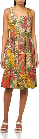 Anne Klein Women's Square Nk Classic Tiered Dress in Kuwait