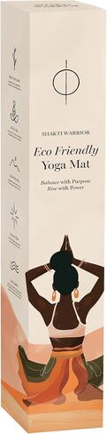 Cork Yoga Mat - Artist Designed, Premium Printed Eco-Friendly Non-Slip mat, Great for Regular & Hot Yoga, Pilates, Workouts 72 inch x 24 inch x 3mm Thick in Saudi Arabia