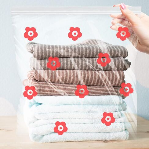 14 Packs Large Storage Bags Extra Large Zipper Cloth Storage Bags -5 Gallon Freezer Bags Thick Reclosable Storage Clothing Prep Moving BPA-Free Office Supplies & Travel Essential Size 18"x 24" in Saudi Arabia