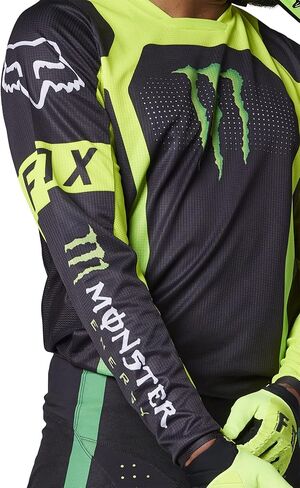 Fox Racing Men 180 Monster Motocross Jersey ، Black ، XX-Large in Saudi Arabia