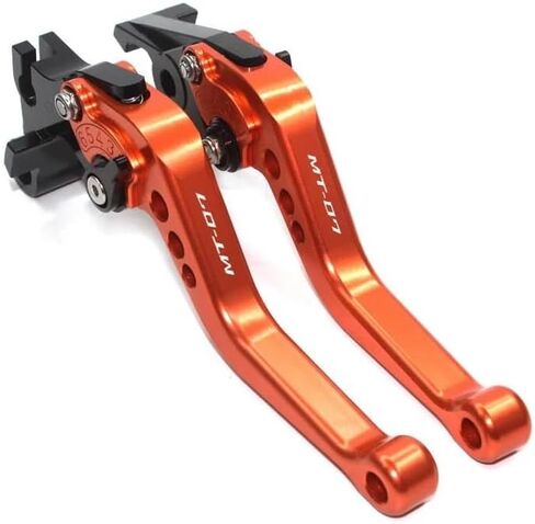 MT07 MT 07 MT-07 2014-2024 2015 for Motorcycle CNC Accessories Short Brake Clutch Levers Adjustable Black+Red in Saudi Arabia