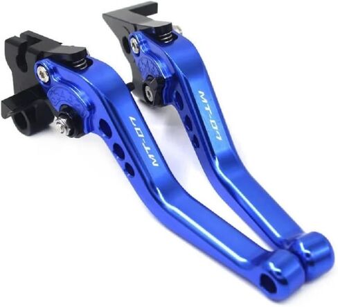 MT07 MT 07 MT-07 2014-2024 2015 for Motorcycle CNC Accessories Short Brake Clutch Levers Adjustable Black+Red in Saudi Arabia