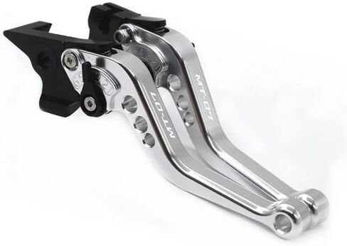 MT07 MT 07 MT-07 2014-2024 2015 for Motorcycle CNC Accessories Short Brake Clutch Levers Adjustable Black+Red in Saudi Arabia