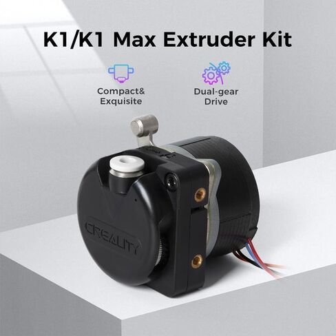 Creality K1/K1 Max/K1C Extruder Upgraded, K1 Max Extrusion Kit Without Motor Direct Drive Extruder Dual Gear Feeding Extrusion Mechanism Kit High Speed Printing for K1 SE Ender 3 V3/Ender 3 V3 Plus in Saudi Arabia