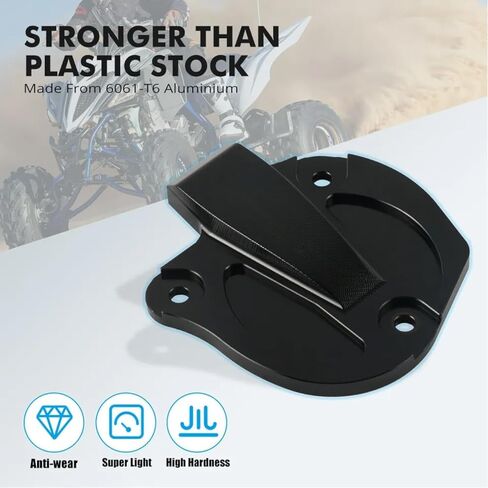 استبدال واقي غطاء تغطية Thumb Throttle لـ Yamaha لـ Raptor 700 YFM700 YFM700R Models 2009+ (Black) in Saudi Arabia