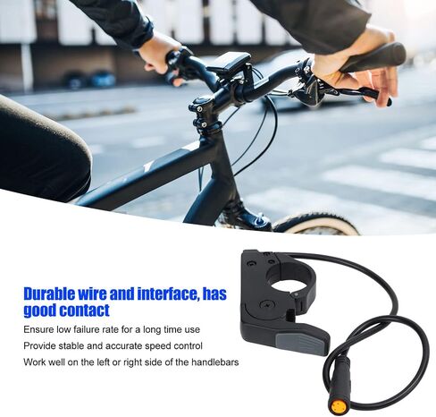 الباستينت سريع إطلاق خنق الإبهام ، إبهام تسريع Thumberator Electric Finger Throuttle Thumb Scelerator for BBS01 02 BBSHD Left Left Handbar in Kuwait