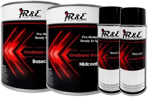 R&E Paint Supply متوافق مع Toyota 070 ، Blizzard Pearl Tri-Coat Automotive Paint ، 11oz Aerosol in Kuwait