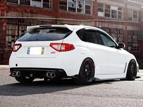Ijdmtoy Dark Smoked Lens Bumper Reportor Lenses متوافقة مع Subaru WRX STI Impreza Crosstrek Ascent ، OE-SPEC LH RH ASSEMBLY in Kuwait
