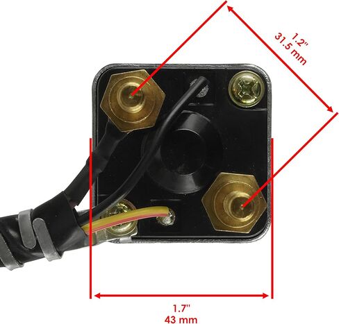 Caltric Starter & Relay Switch متوافق مع Kawasaki JH1100 JH-1100 Jetski 1100 zxi 1996-1999 in Saudi Arabia